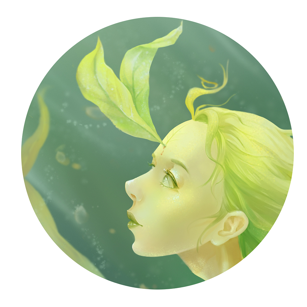 插画习作——《我的头有点痛》