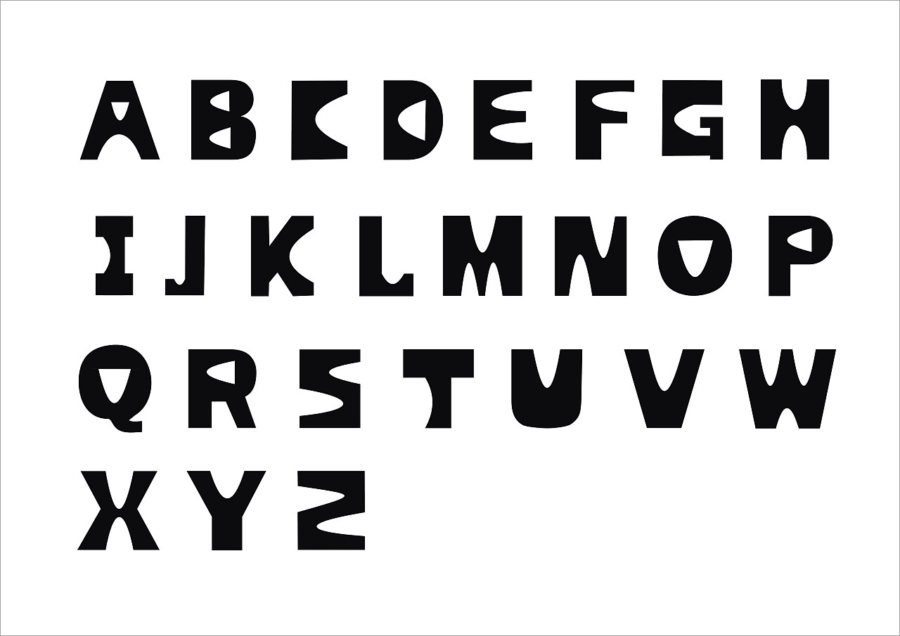 字母|平面|字体/字形|哈里斯zizi - 原创作品 - 站酷 (zcool)