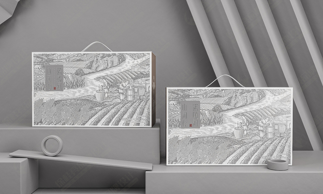 诺敏河白酒—徐桂亮品牌设计!