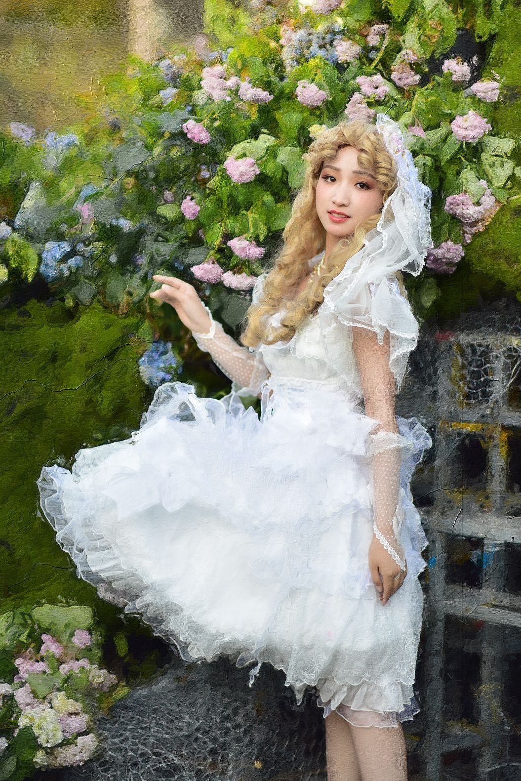 莫奈花园（图ZMzY5MTkxODky） - 人像摄影 - 站酷设计师摄影爱好者江枫原创素材 - 站酷ZCOOL