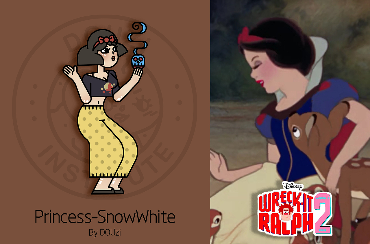 《无敌破坏王2》15个公主（图ZMTUyOTU1OTQw） - 创作习作 - 站酷设计师DOU_zi原创素材 - 站酷ZCOOL