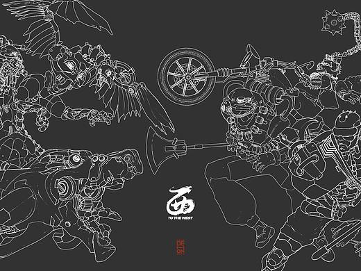 畢業(yè)作品：西游（個(gè)人主頁-ZNDUyOTEzMDQ=） - 人物/生物 - 站酷設(shè)計(jì)師季初DEMON原創(chuàng)素材 - 站酷ZCOOL