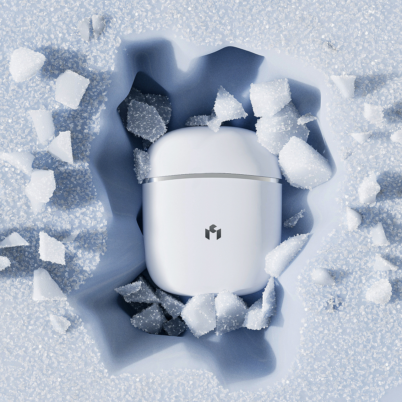 产品渲染 -《蓝牙耳机》