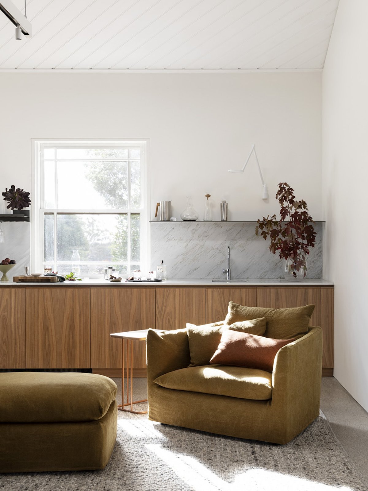 家装设计案例鉴赏—— 现代简约风格，原木色+西厨（图ZMzIwMTQ2Mzg0） - 家装设计 - 站酷设计师成都有木设计原创素材 - 站酷ZCOOL