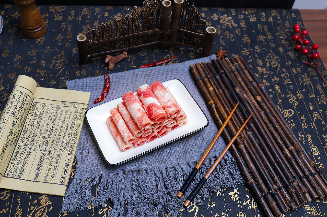 牛肉卷肥牛卷（图ZMzM5NTQ2NDk2） - 美食摄影 - 站酷设计师追逐·幻光原创素材 - 站酷ZCOOL