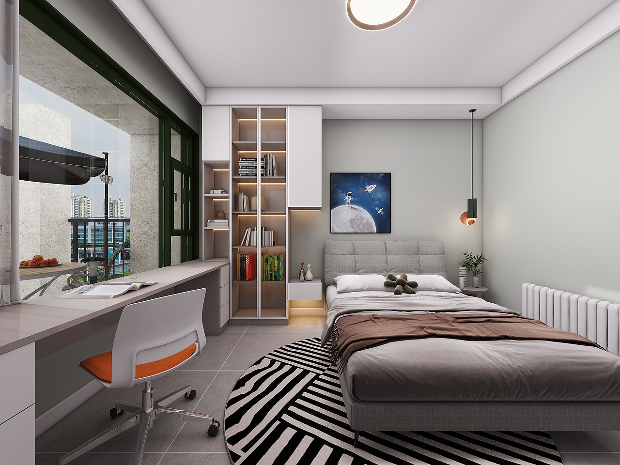 四川成都雅居乐花园(209平方现代简约四居室)