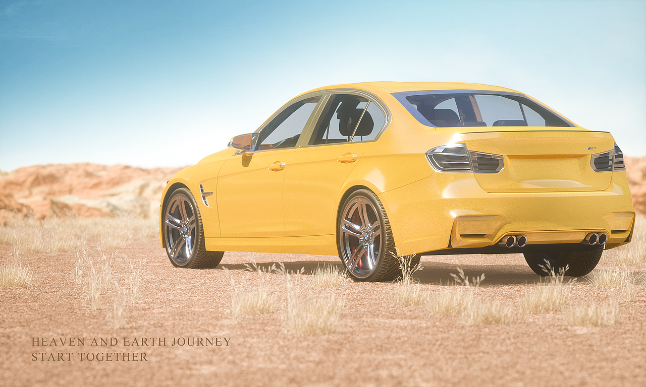 天苍苍野茫茫-汽车渲染（图ZMjY4NjU5MDI0） - 其他三维 - 站酷设计师维_C原创素材 - 站酷ZCOOL