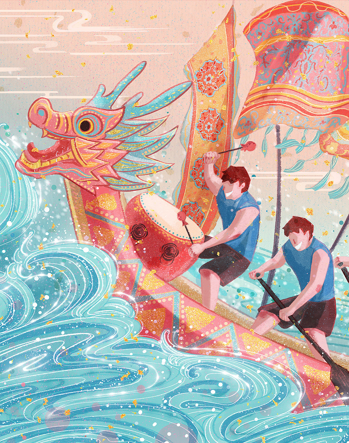 顺德文创（图ZMjExMjkxMDI0） - 商业插画 - 站酷设计师王点点原创素材 - 站酷ZCOOL