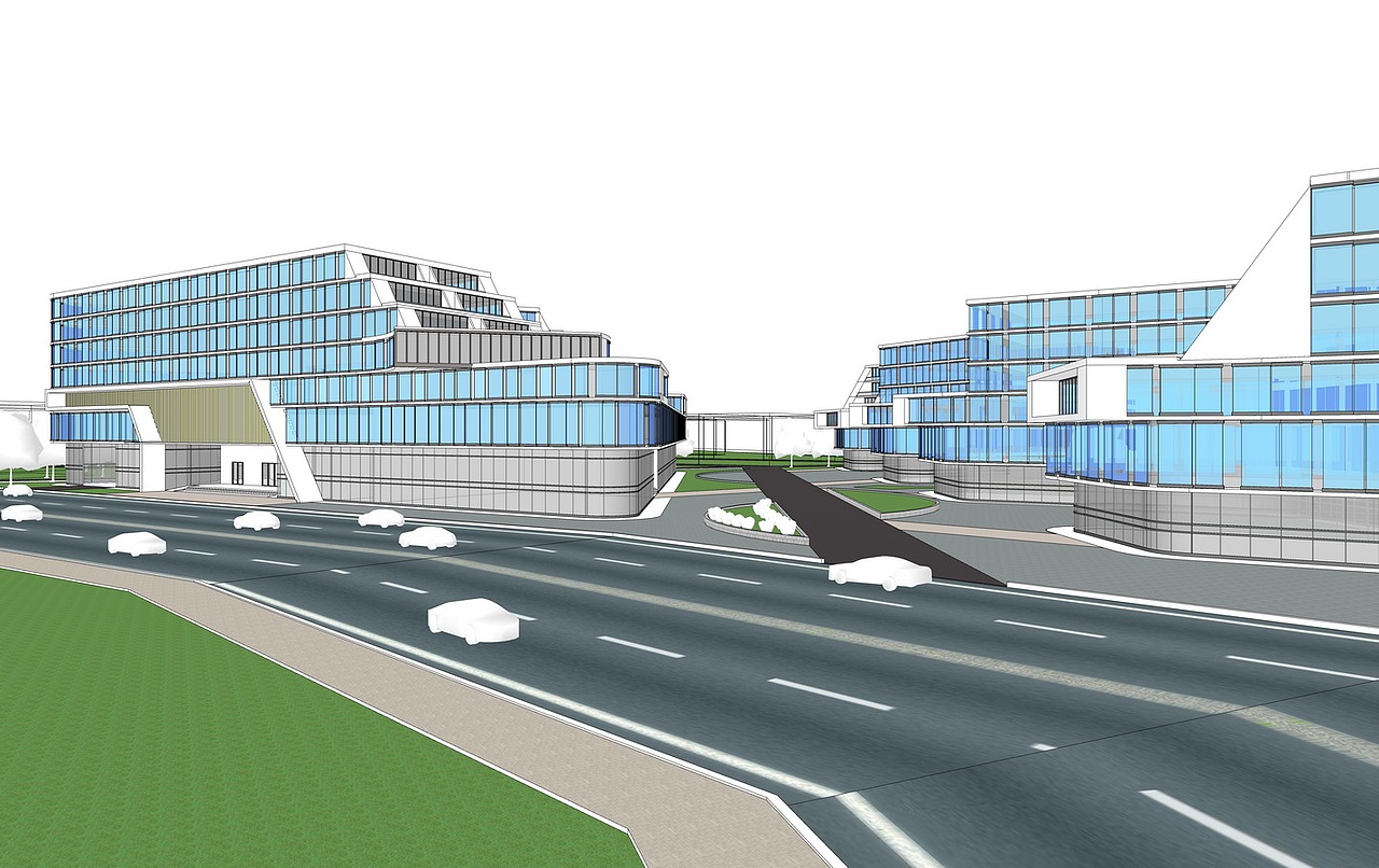 现代商业综合体SU模型下载（图ZMjYzMDc2OTUy） - 建筑设计 - 站酷设计师素模网原创素材 - 站酷ZCOOL