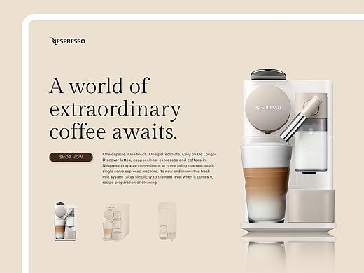 Nespresso Website Redesign