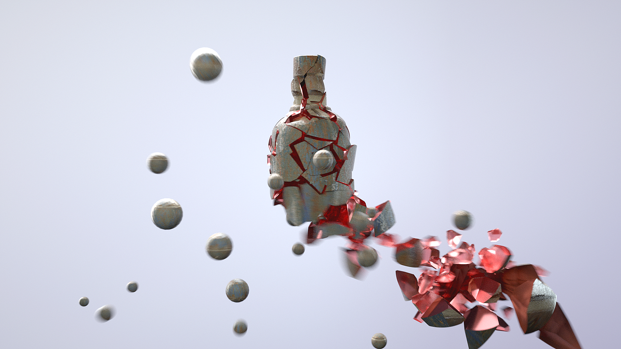 洲绿C4D丨疯狂的瓶子（图ZMjk1MTEwMTg0） - 动画/影视 - 站酷设计师洲绿原创素材 - 站酷ZCOOL