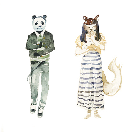 绘本工作室的我们（图ZMzU2NTQ2NDg=） - 新锐潮流插画 - 站酷设计师梁惠然原创素材 - 站酷ZCOOL