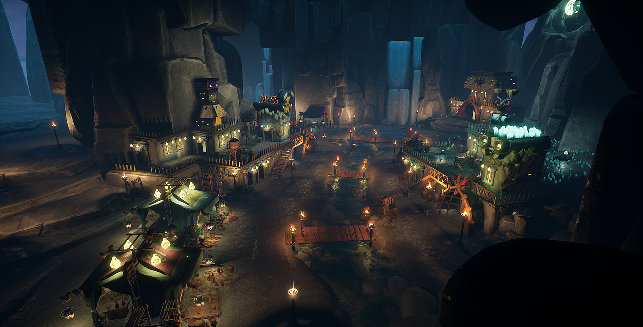 Ue4洞穴场景展示