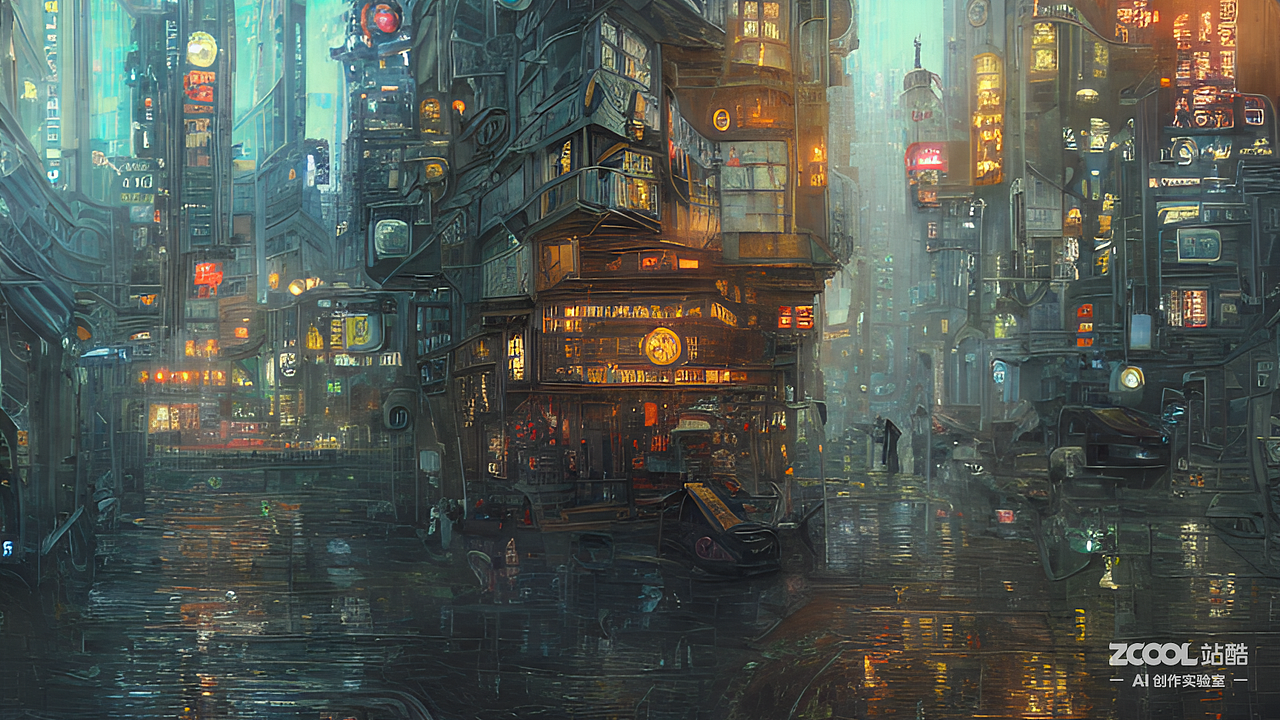 #AI创作实验室#风景,艺术场景,油画,流行趋势,ArtS