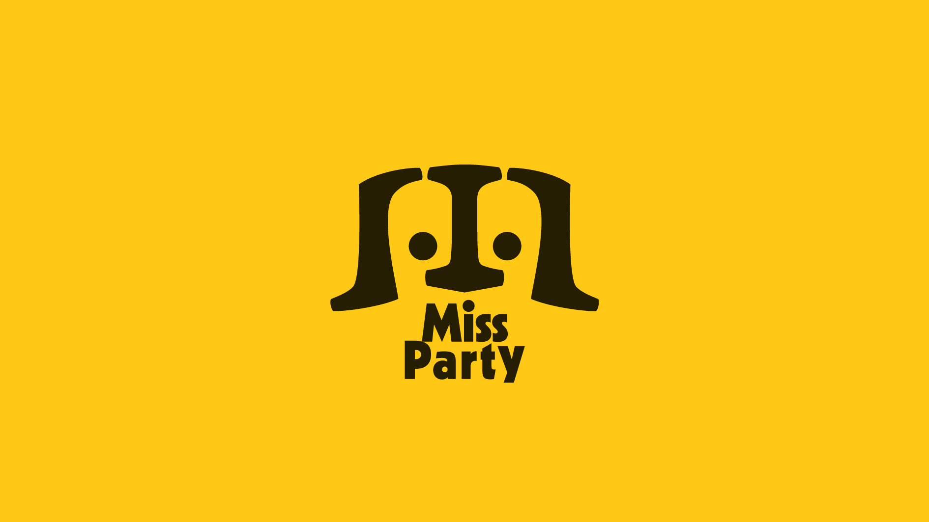 miss party 聚会小物件logo设计
