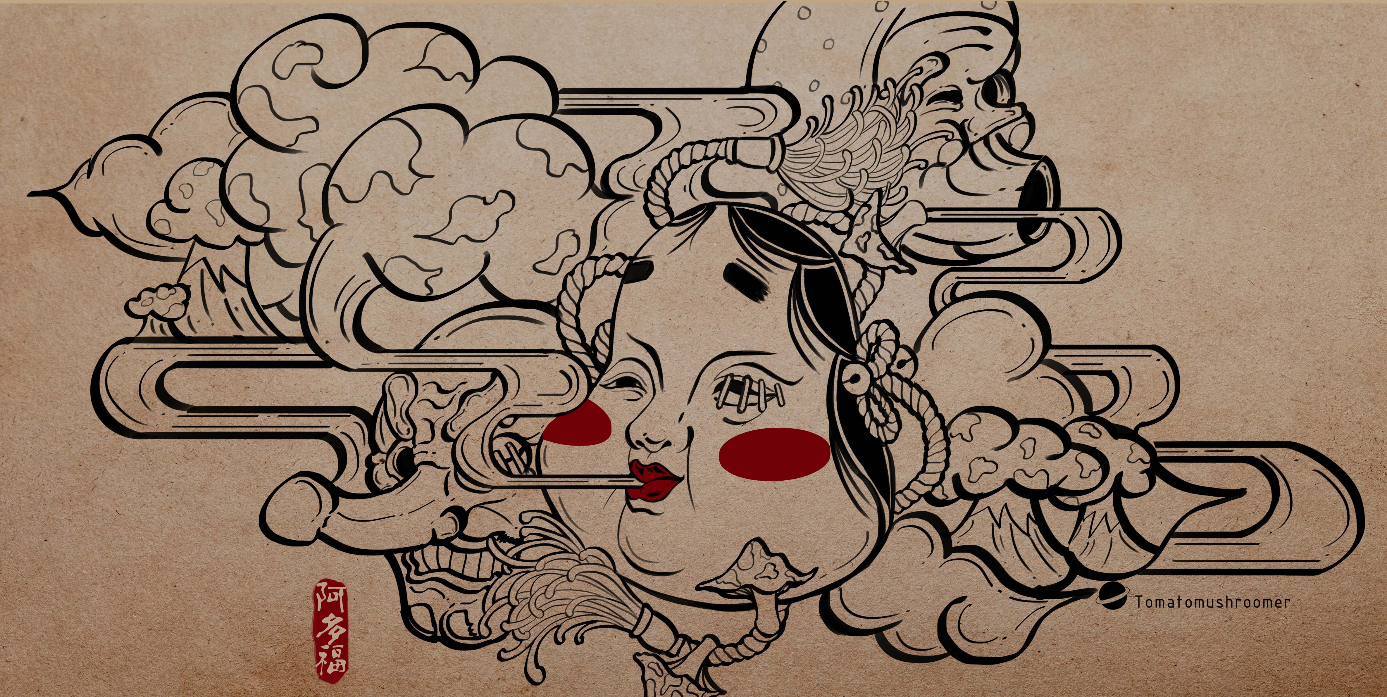 番茄蘑菇人的个人主页（封面预览） - 主页封面设置 - 站酷设计师番茄蘑菇人原创素材 - 站酷ZCOOL