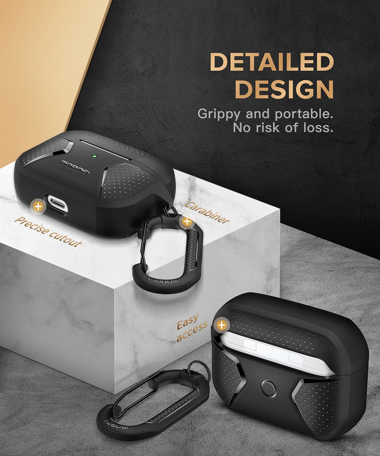 3c数码详情页/亚马逊/电商/苹果airpod pro耳机套