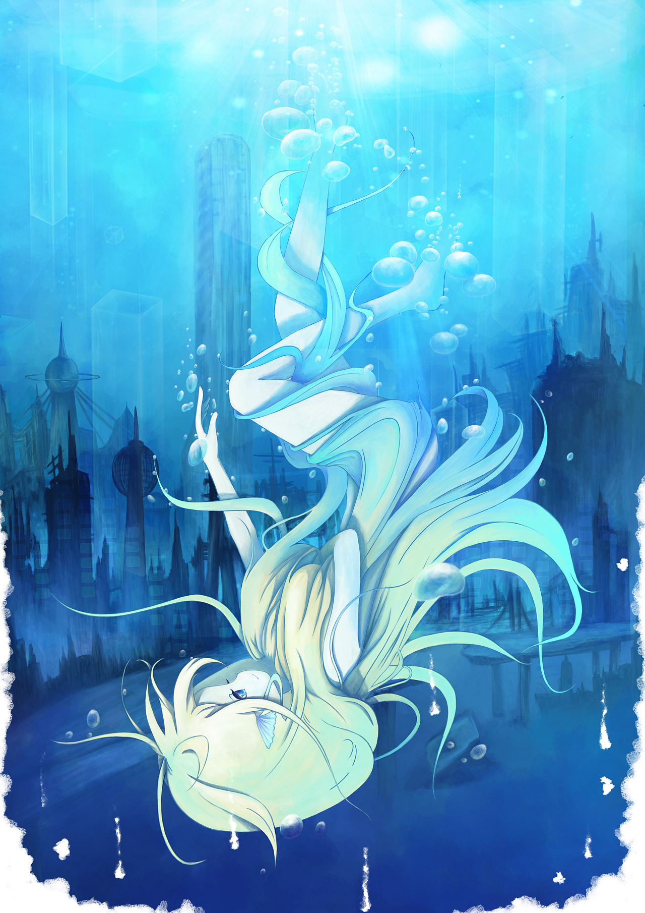 城2|插画|插画习作|Kumo银河美少年 - 原创作品