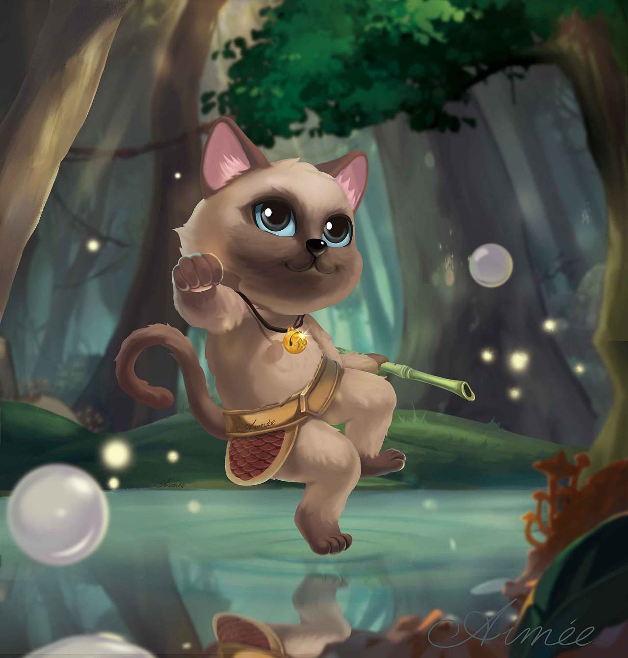 猫主题原画风-已商用请勿随意转载