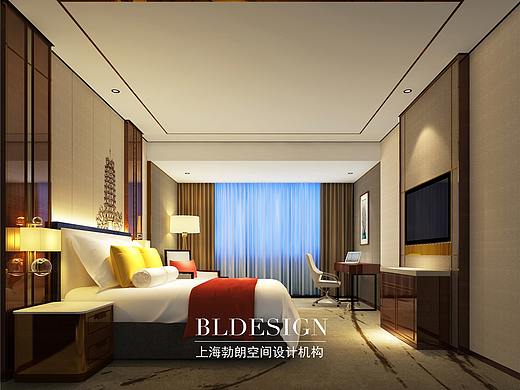 郑州中原文化主题高端商务酒店客房设计方案-勃朗设计