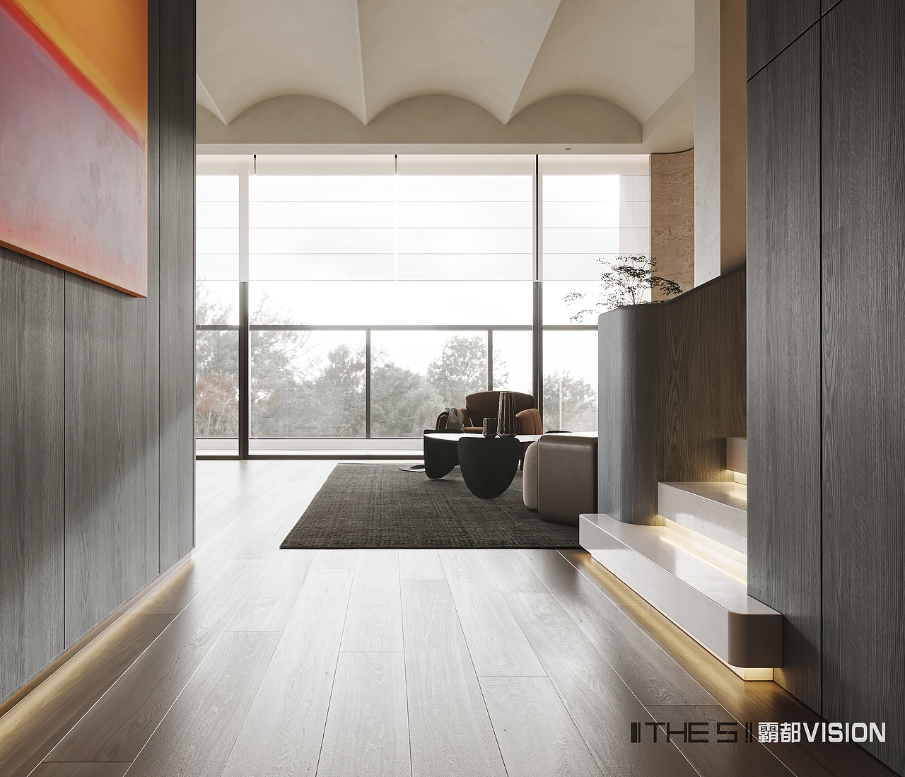 一个现代时尚叠墅（图ZMjU1OTEzMzYw） - 家装设计 - 站酷设计师霸都THES原创素材 - 站酷ZCOOL