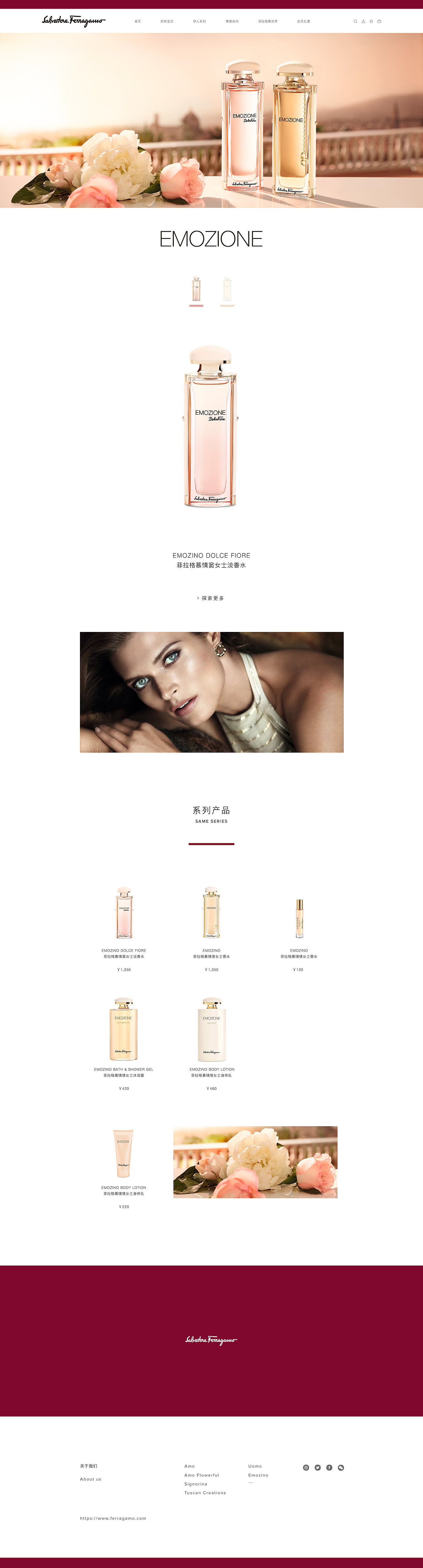 菲拉格慕品牌香水项目