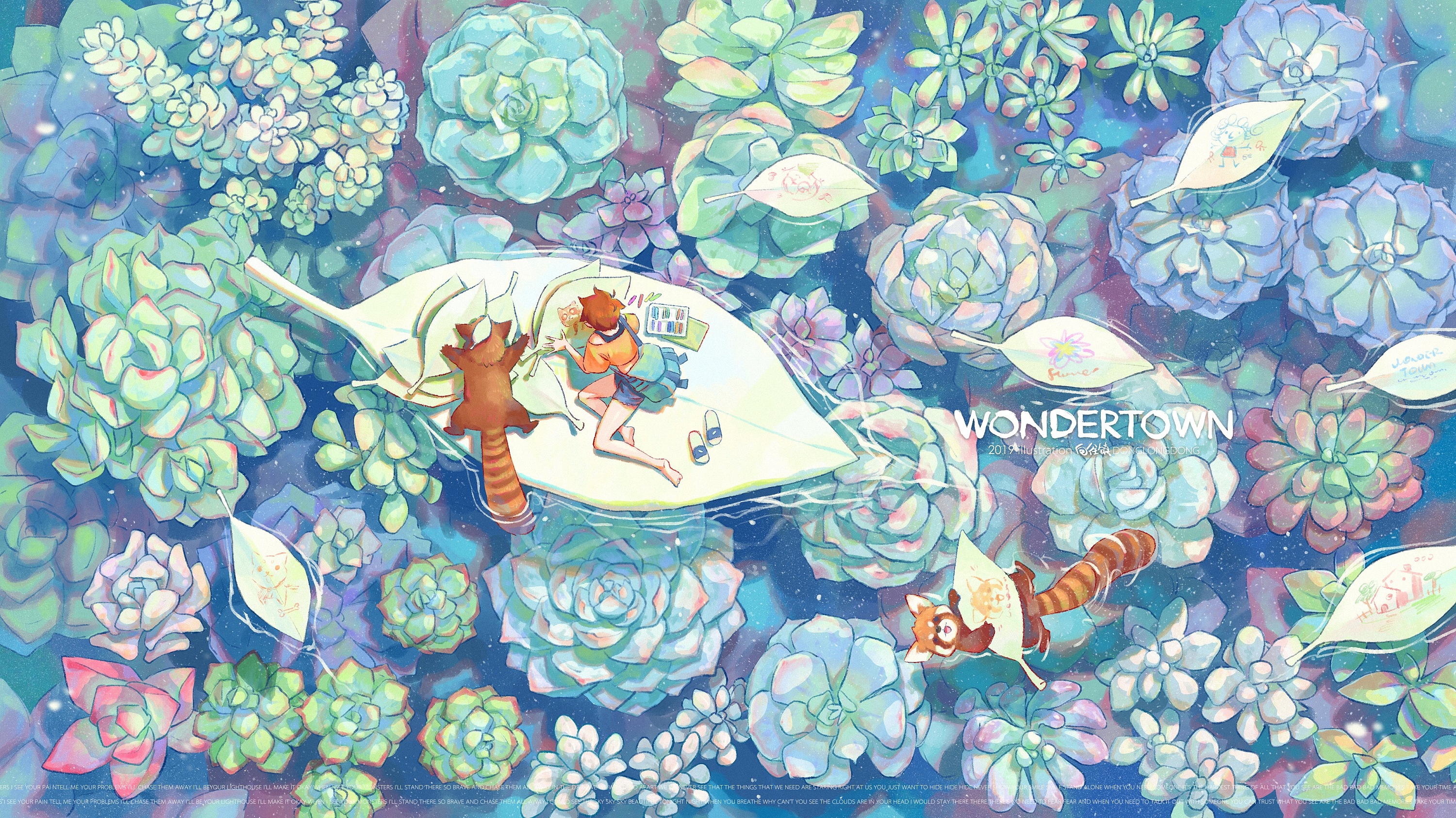 奇妙向往镇(四)|插画|创作习作|东隆咚_原创作品-站酷zcool