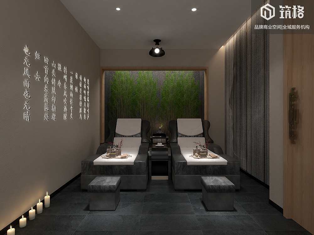 悦蝉 · 清露堂-咸阳足浴店设计-筑格中国品牌设计案例（图ZMjIxMjc1Njg0） - 家装设计 - 站酷设计师筑格中国原创素材 - 站酷ZCOOL