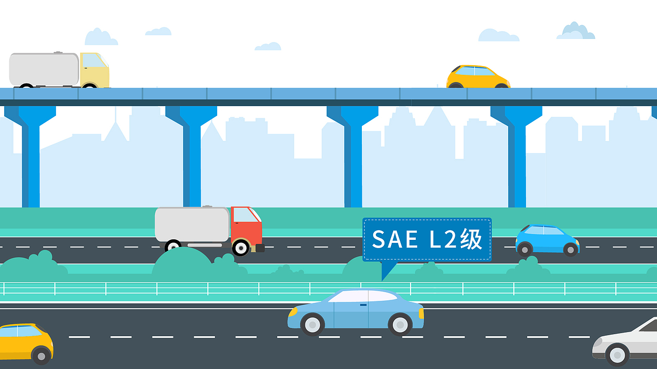 MG动画_自动驾驶汽车