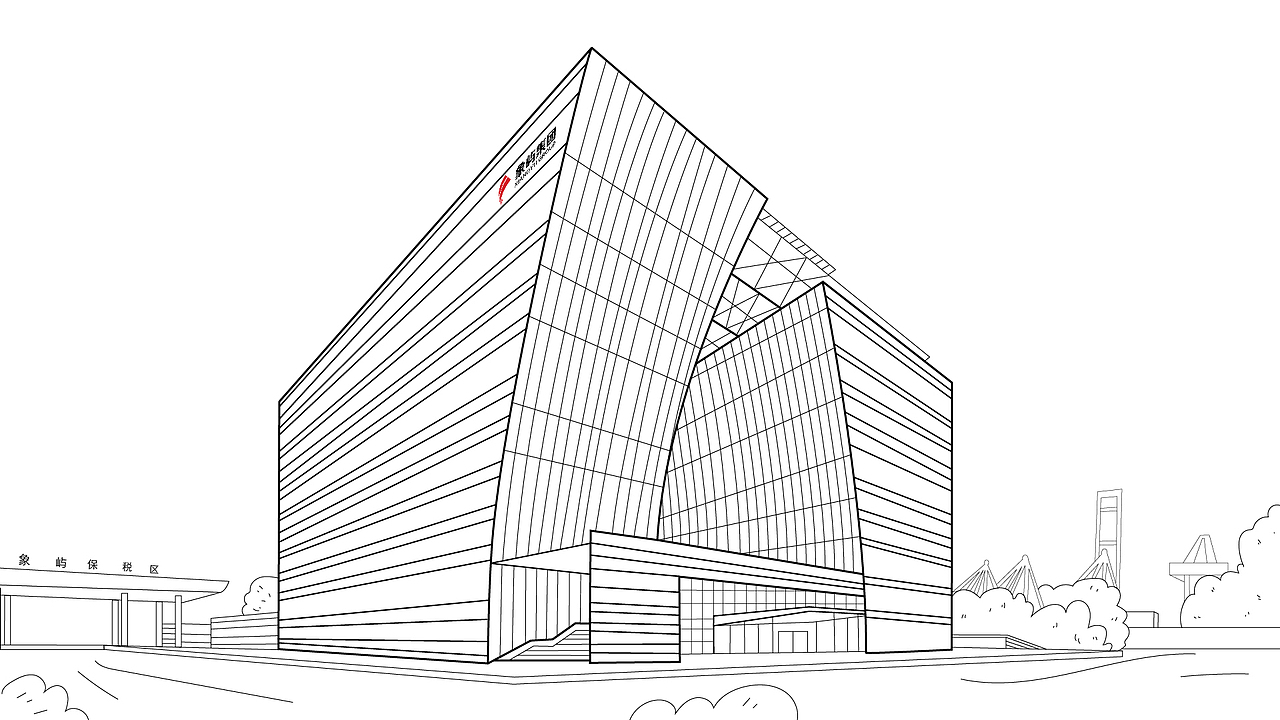 【画册】华润集团建筑插画