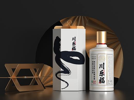 白酒包装设计-川乐福