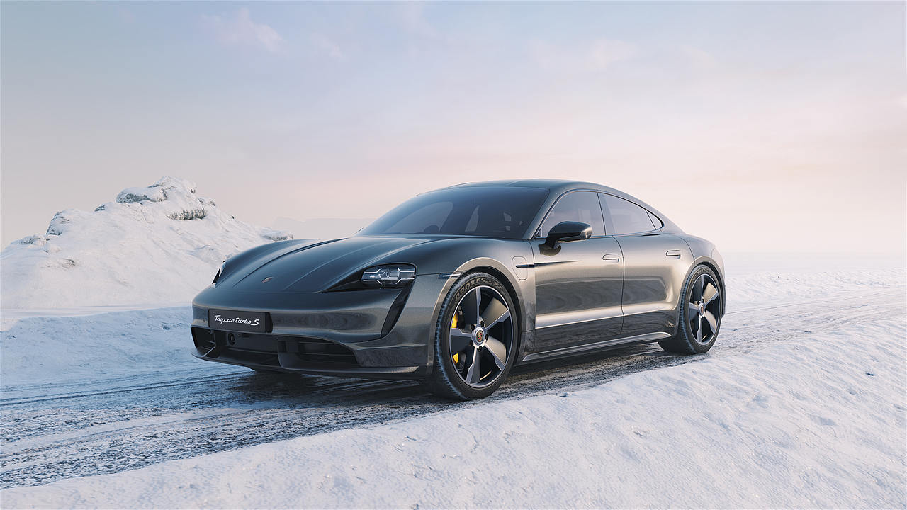 Porsche Taycan（图ZMjgyODA4MTky） - 场景 - 站酷设计师阿辉_原创素材 - 站酷ZCOOL