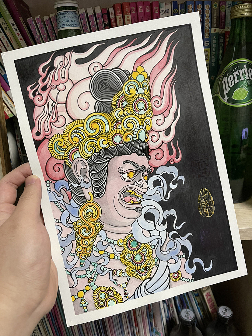 《铁佛》NO.2·井木犴（图ZMzMyOTI1NTYw） - 艺术插画 - 站酷设计师許小狂妄原创素材 - 站酷ZCOOL