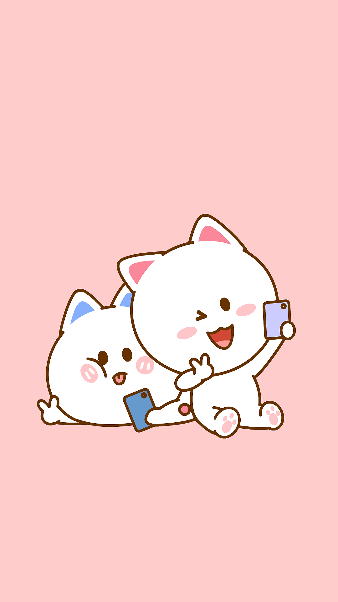 微信表情桃小仙，二花头像壁纸~（图ZMTE2MDI5MDc2） - 单幅漫画 - 站酷设计师仙粑原创素材 - 站酷ZCOOL