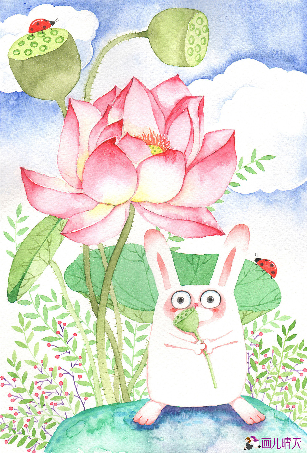 21副动物水彩插画（图ZMTA5OTgzODky） - 儿童插画 - 站酷设计师画儿晴天原创素材 - 站酷ZCOOL