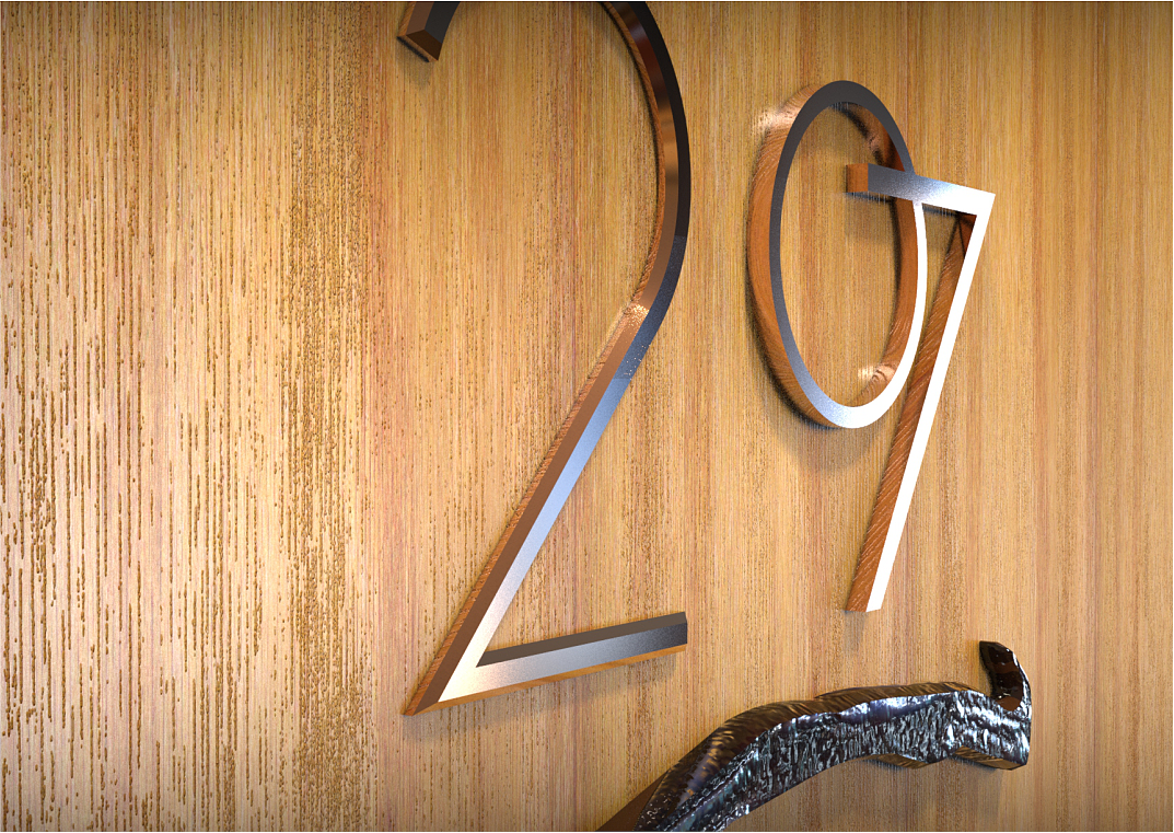 山野风酒店标识设计