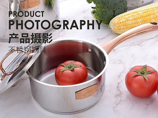 先锋不锈钢厨具产品拍摄
