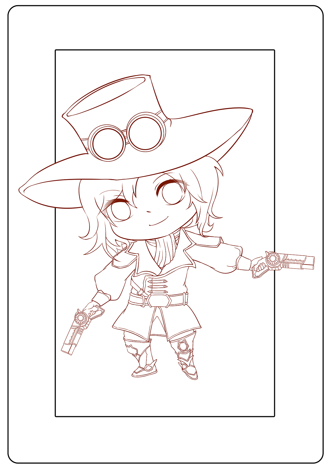 举报1分享原创作品插画商业插画q版王者荣耀可爱后羿马可波罗板绘包装