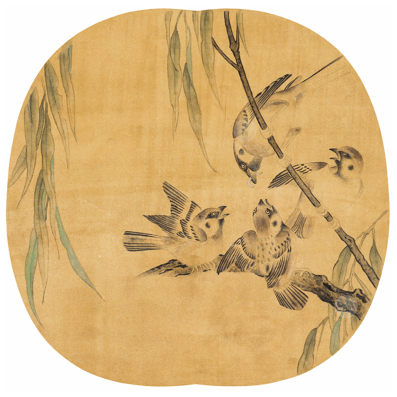 国画——工笔麻雀绘画步骤分享（图ZMjUyNTQzNjky） - 绘画 - 站酷设计师又画原创素材 - 站酷ZCOOL