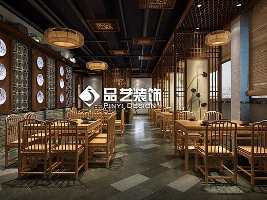 重庆德庄火锅干锅新中式装修设计 