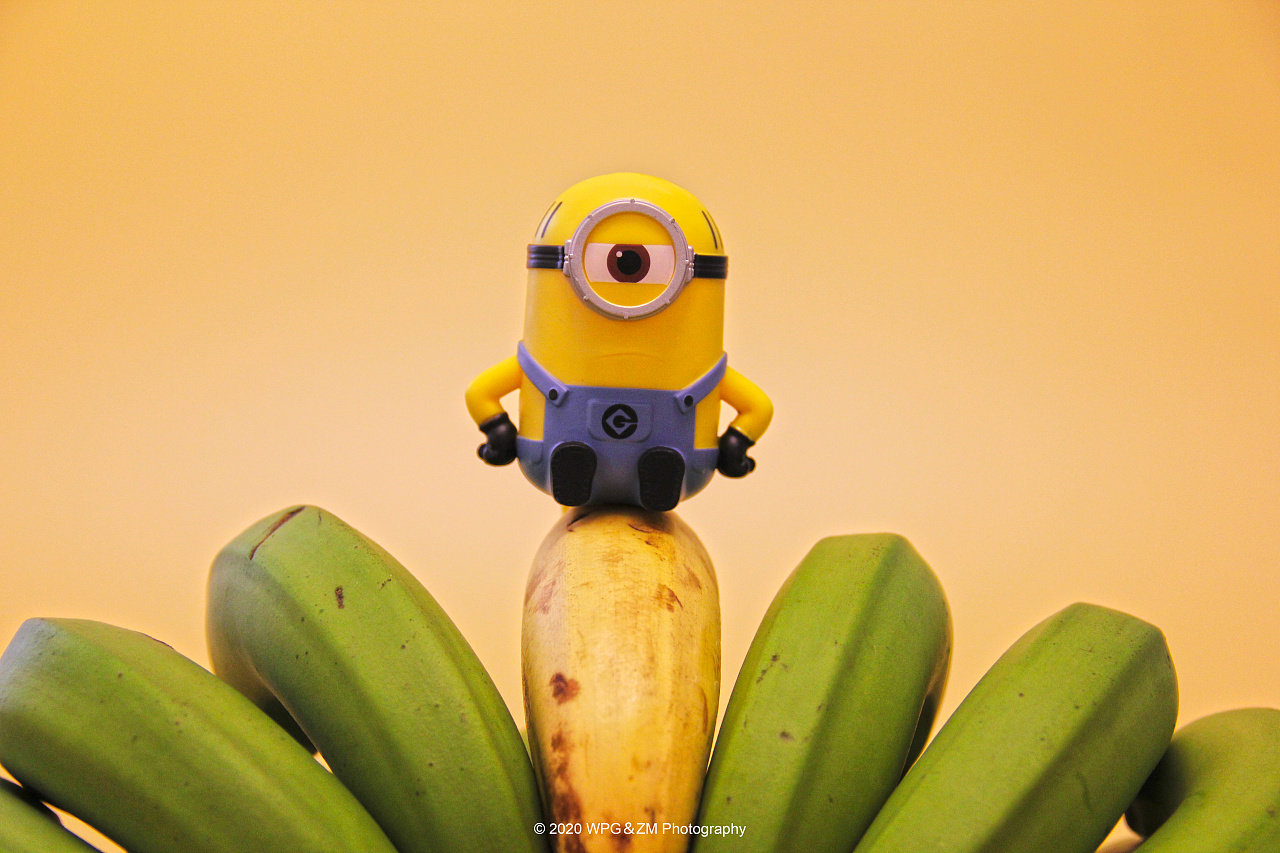 banana! 看到香蕉是否就会想起小黄人儿 绿色的香蕉小黄人会喜欢吗