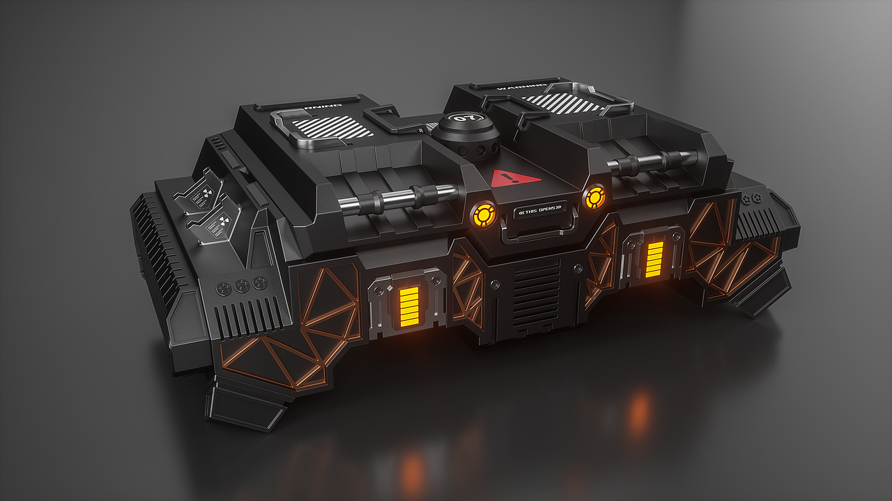 一组硬表面建模作品，高清多图（图ZMjU5MjEyNTA4） - 产品 - 站酷设计师武陵人以原创素材 - 站酷ZCOOL