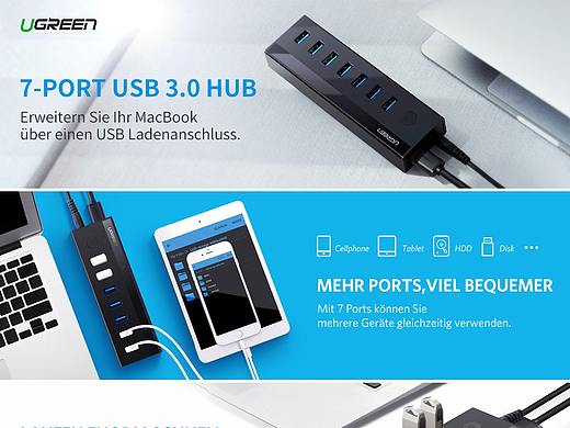 关于HUB的A+亚马逊