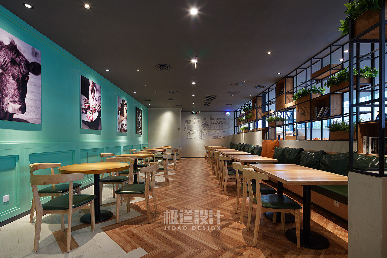 31三十一设计案例 | 沃星厨牛排·轻食餐厅
