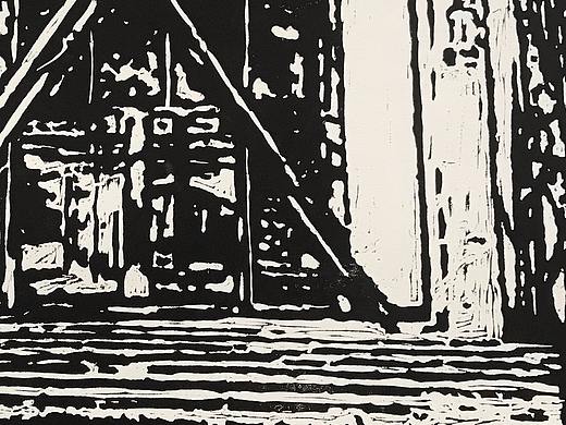 【版画】时逝系列 - 往事尘封（个人主页-ZNDEzMDk2NDg=） - 绘画 - 站酷设计师无精打采的白猫原创素材 - 站酷ZCOOL