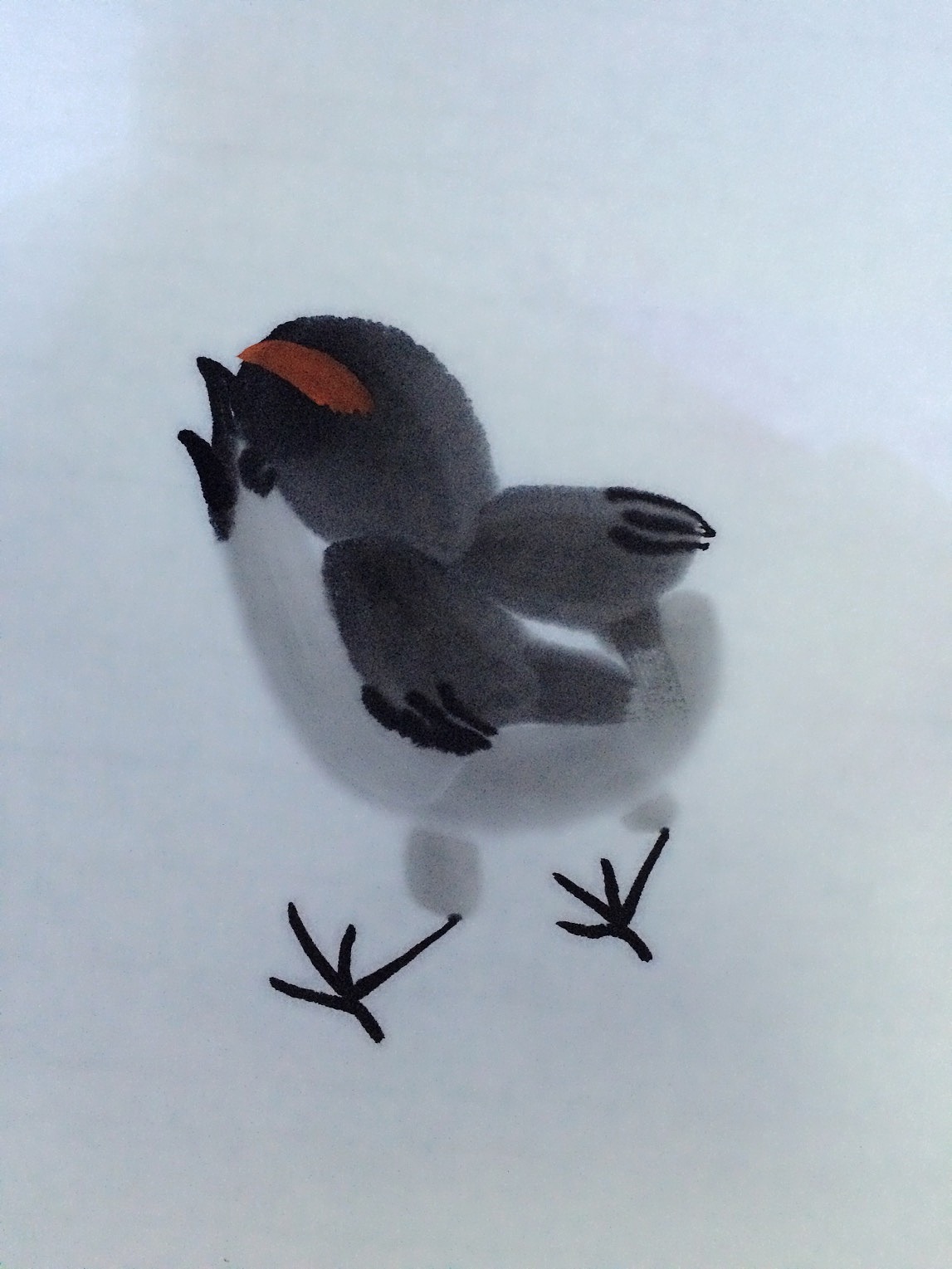 写意画——小鸡