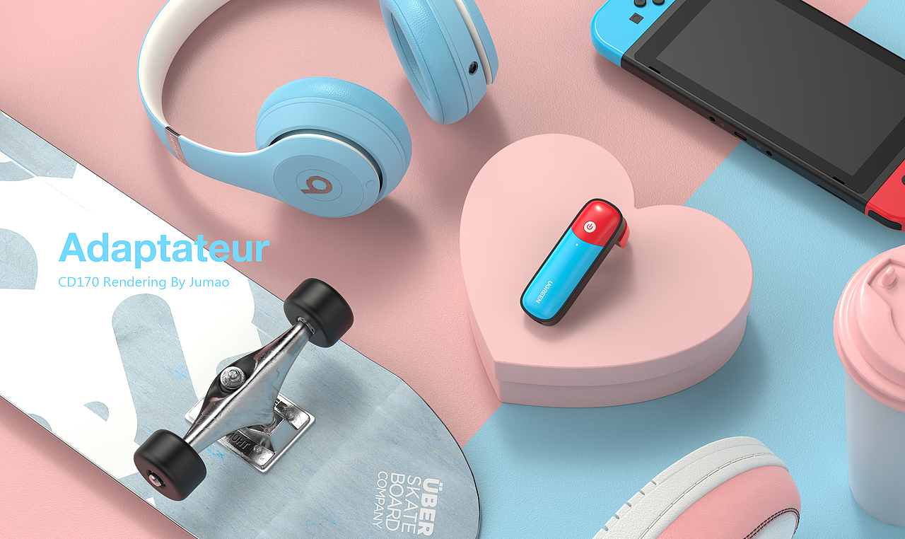 【Ugreen-产品渲染】（图ZMjA1MzU3ODUy） - 产品 - 站酷设计师微胖的橘猫原创素材 - 站酷ZCOOL