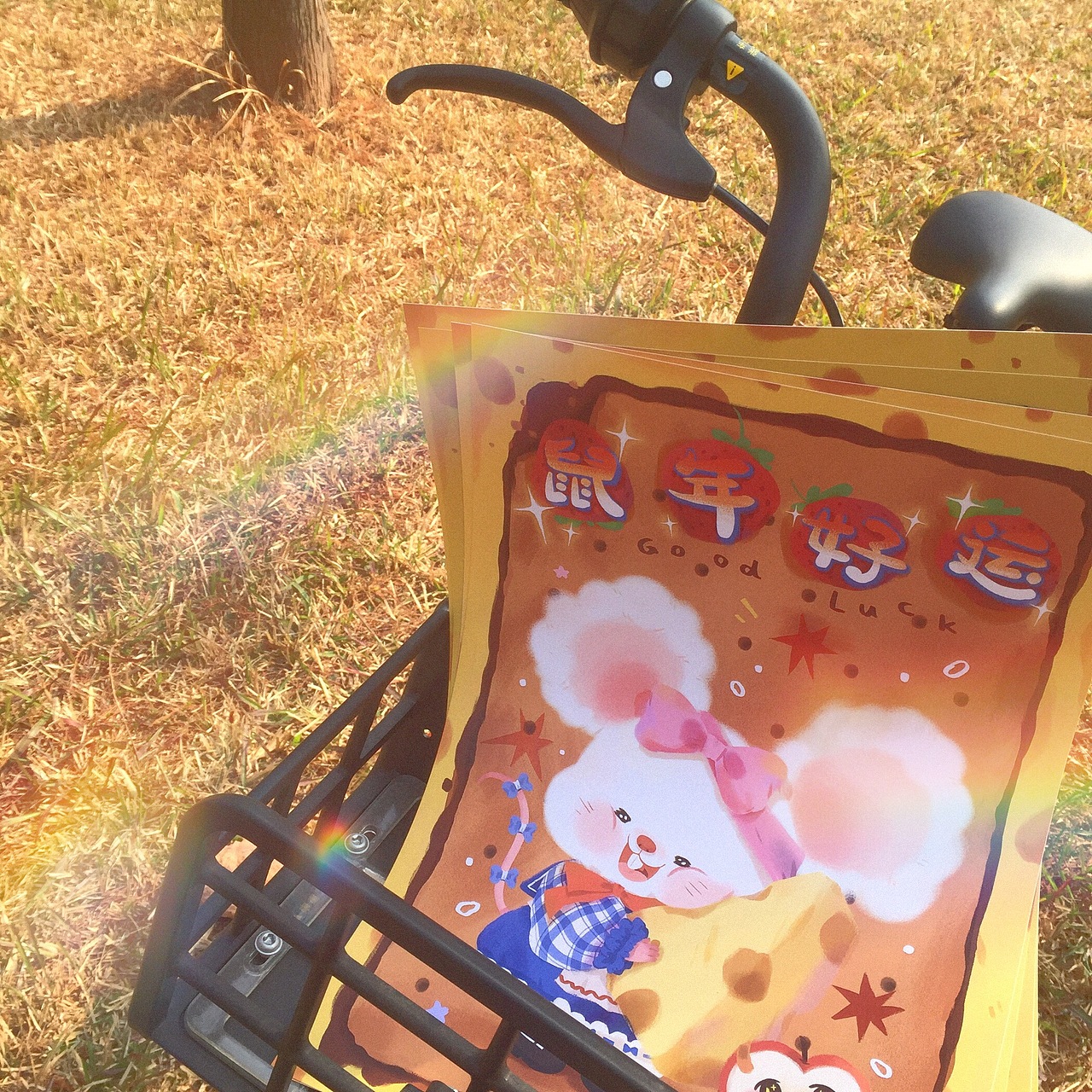 2020年新年鼠年插画门贴（图ZMTkwMDMwOTQw） - 商业插画 - 站酷设计师KOMANYEE原创素材 - 站酷ZCOOL