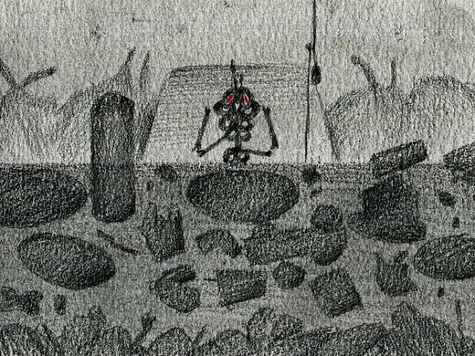 手绘动画短片《暴食症》