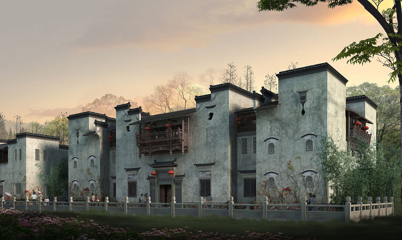 皖派建筑古村落